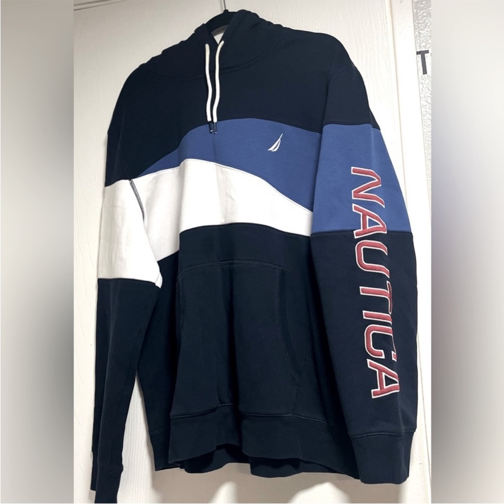 Nautica Navy Blue Hoodie